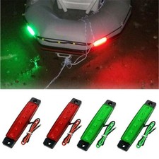 4 Stücke Boot 12V Navigationslicht LED Wasserdicht Ankerlicht Positionsleuchte,