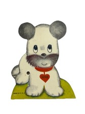 Vintage 1940&rsquo;s Valentines Day Mechanical Card New Old Stock