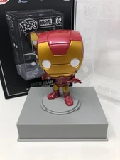 Funko POP! Marvel Avengers Iron Man #2 Funko Exclusive Vinyl Figure DAMAGED BOX