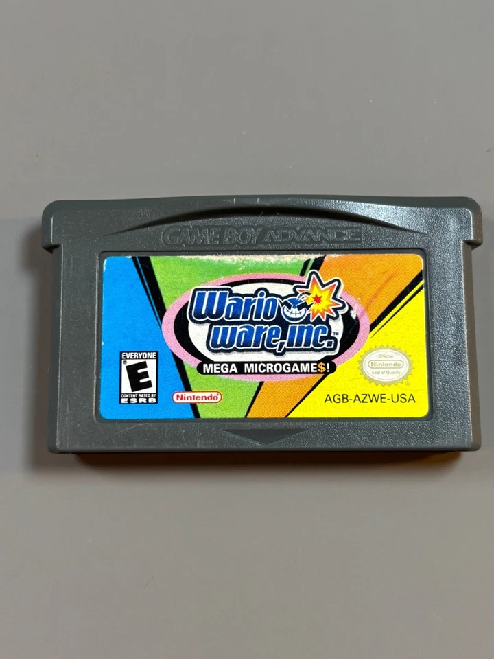 Wario Ware Inc Mega Microjuegos Nintendo GBA Gameboy Advance Auténtico Foto 2 de 4
