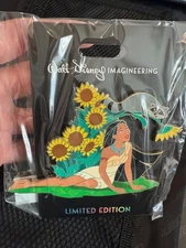 Disney WDI Pin - Flower Girls Princess Pocahontas - LE 300