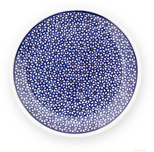 Bunzlauer Keramik Teller Ø19,5 cm flacher Frühstücksteller Essteller Dekor 120