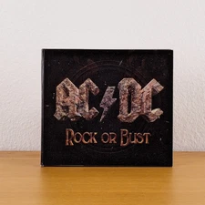 AC/DC - Rock Or Bust, Compact Disc (CD) 2014 Release, Columbia, 888750348524