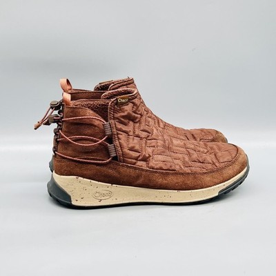 Chaco Boots Womens 10 Brown Borealis Ridge Quilted Waterproof Ankle Snow Shoes