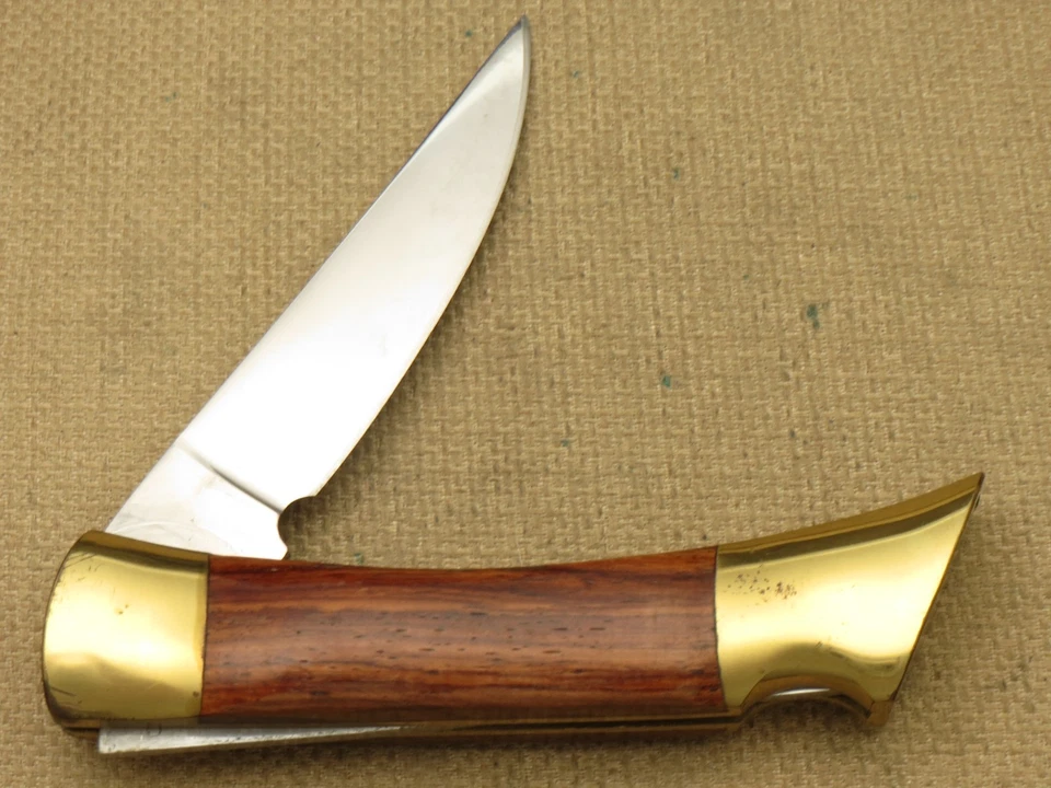 Vintage 1980's BROWNING GERMANY Lockback Knife - Unused Near Mint - Quality!! - Image 3 of 4