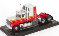1:43 Ixo Mack Superliner Magnum Towing Vehicle 1985 Red/Silver