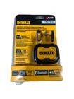 DEWALT DXMA1902092 Pro-X1 Jobsite Bluetooth Earbuds - Black/Yellow NEW