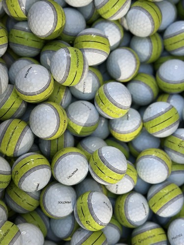 200 TaylorMade Tour Response Stripe Lime Good Quality Used Golf Balls SALE! - Picture 2 of 2