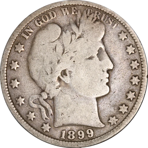 1899-P Barber Half Dollar
