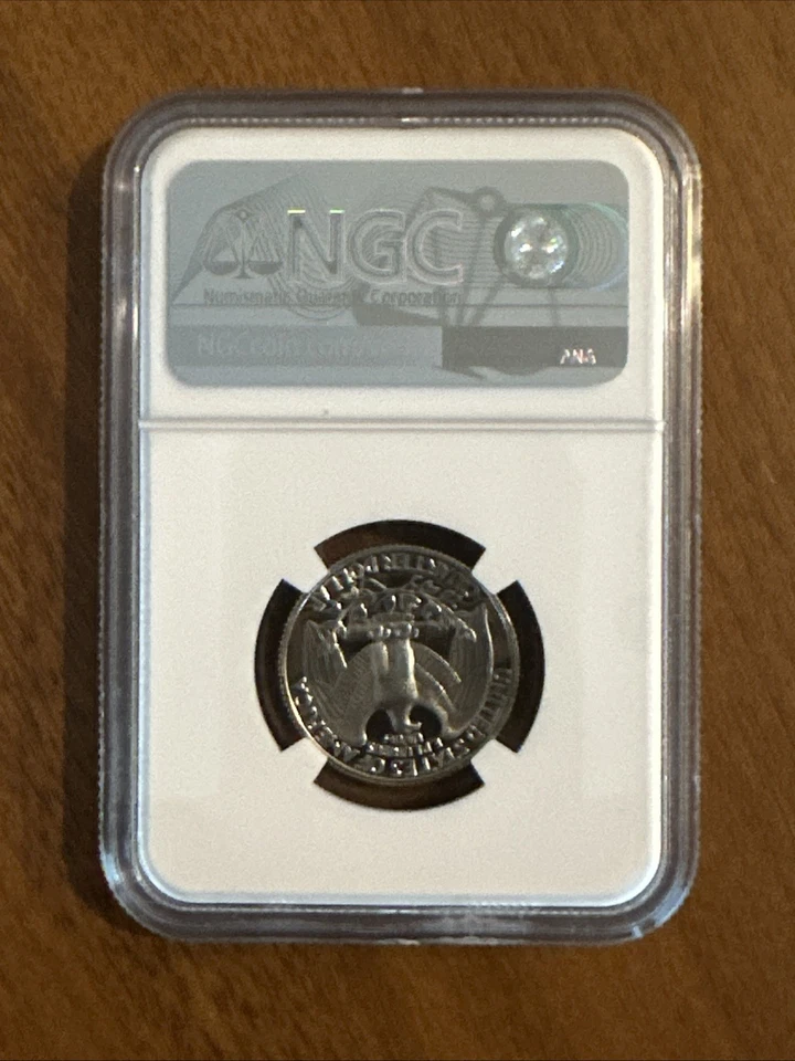 PF69 Ultra Cameo 1981-S Type 1 Washington Quarter NGC Graded - Image 2 of 2