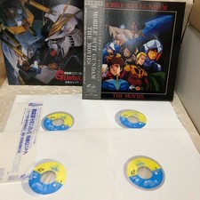 Mobile Suit Gundam The Movies LD Box Laserdisc 5 Discs with Obi US:DDP