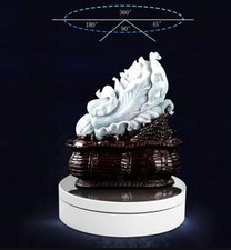 Electric Motorized Rotating Display Stand Jewelry Photography Show Holder