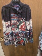 Robert Graham Men's Long Sleeve Shirt. Name Is Dragon Boat. Must Have For...
