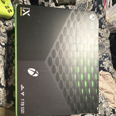 Microsoft Xbox Series X 1TB SSD 4K 120 FPS Home Console Black Gwen BOX ONLY