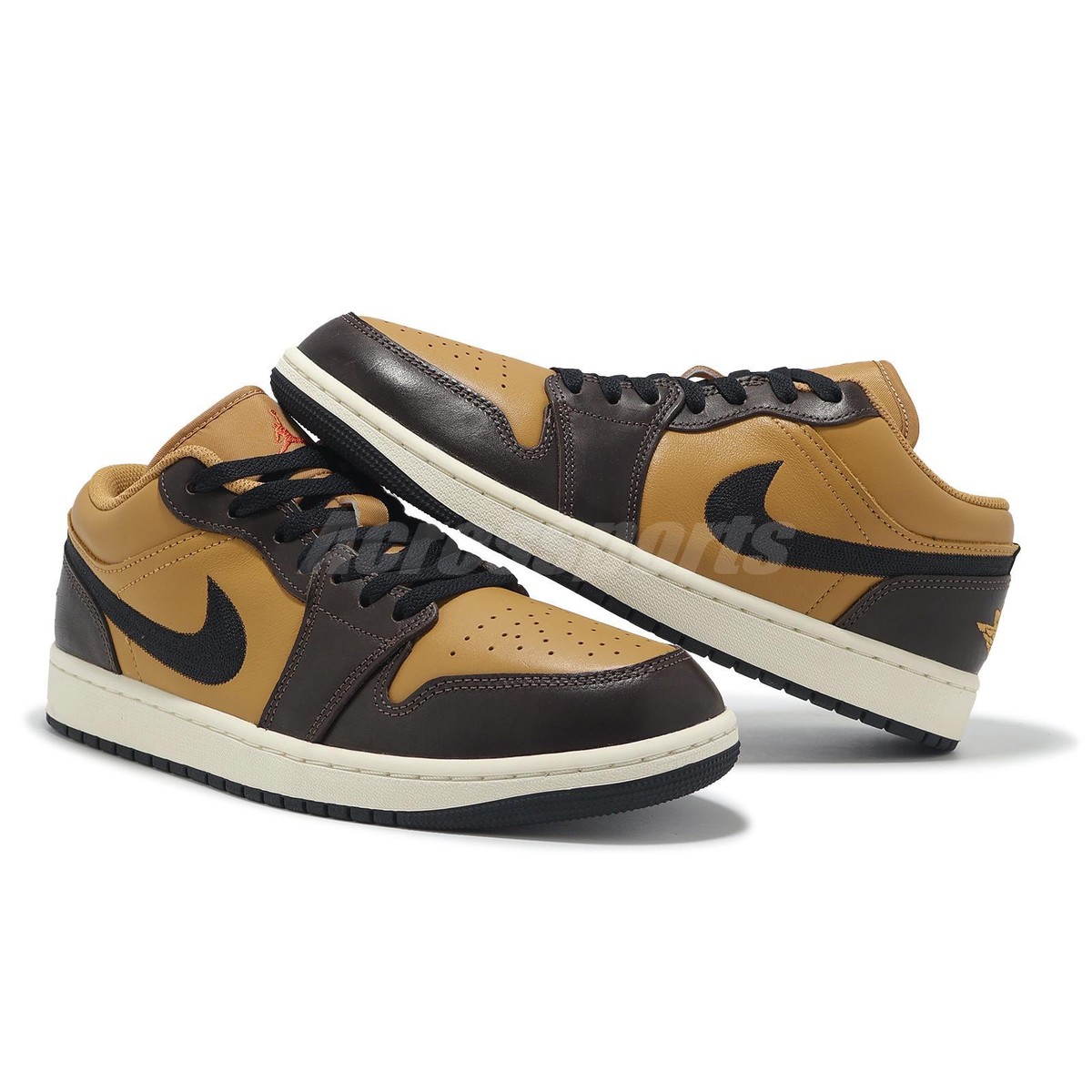 Nike Air Jordan 1 Low SE AJ1 Flax Baroque Brown Men Casual Shoes