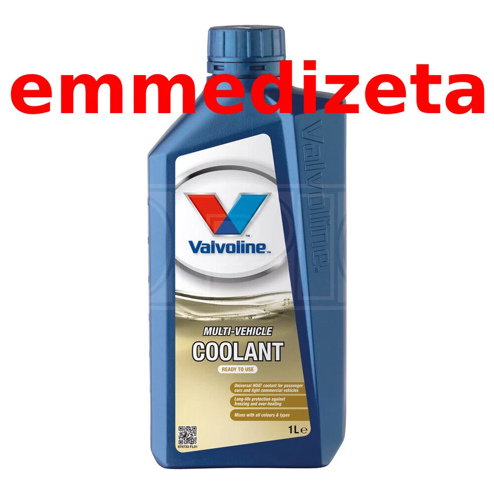 VALVOLINE COOLANT REFRIGERANTE CONCENTRATO Jaguar/Land Rover: STJLR.651.5003