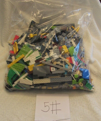 LEGO 5 lbs Pounds -  Random Parts, Pieces, Building Plates, Blocks Bulk Lot