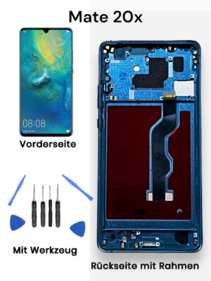Für Huawei Mate 20X TFT Display Touch Screen Digitizer Assembly Frame Replace