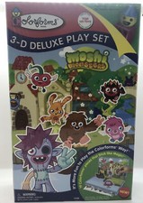 COLORFORMS MOSHI MONSTERS 3-D DELUXE PLAYSET NEW 