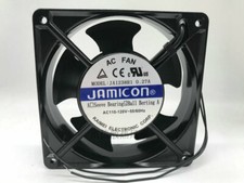 1 PCS JAMICON Fan JA1238H1 AC 110-120V 0.27A 12038 12CM 2 Wire Aluminum frame