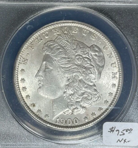 1900 MORGAN SILVER DOLLAR ~ ANACS MS 62 ~BEAUTIFUL COIN~ REF#7799