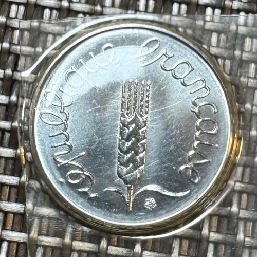 PIECE DE 1 CENTIME EPI 1983 PROVENANT DE COFFRET (1306) - Picture 2 of 2