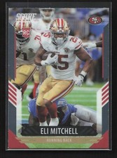 2021 Panini Chronicles Score Update Rookies Eli Mitchell RC #420 San Francisco