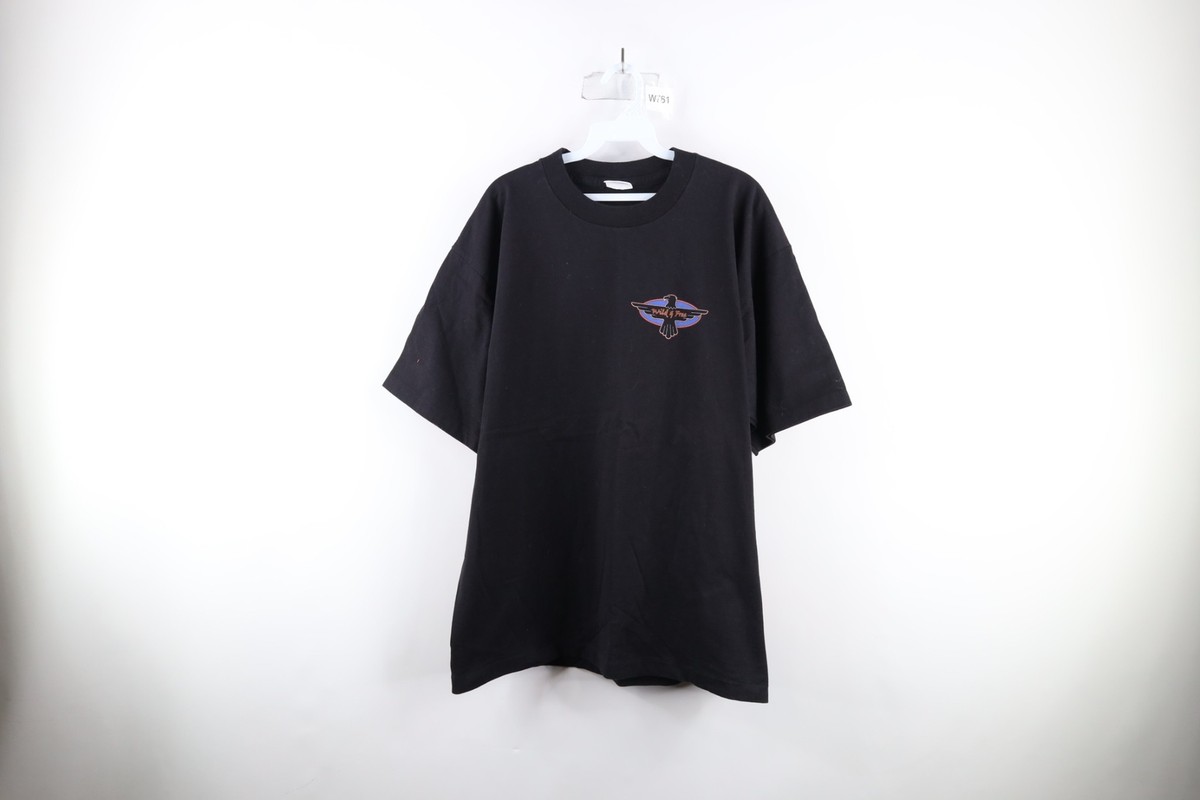 Vtg Y2K 2003 Streetwear Mens XL Faded Spell Out Wild and