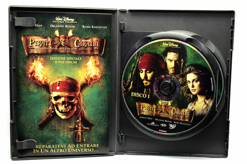 PIRATI DEI CARAIBI LA MALEDIZIONE DEL FORZIERE FANTASMA ED x2 DVD