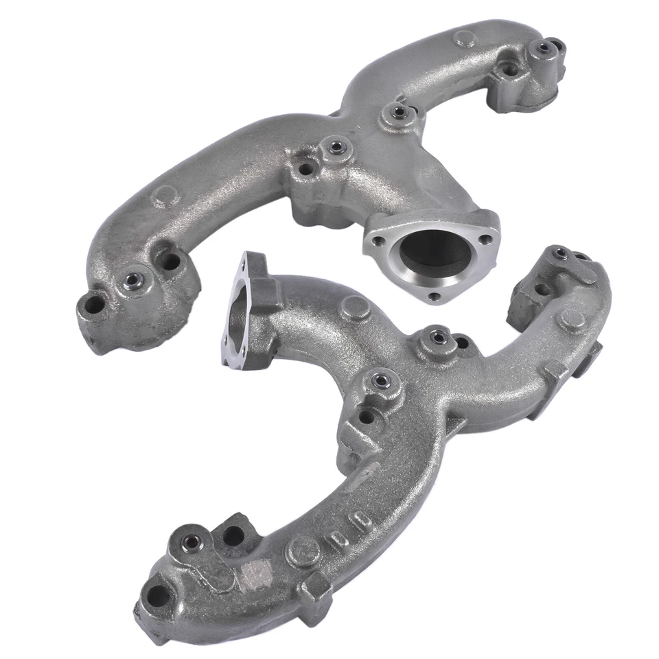 Par de coletores traseiros para 1969-1972 Chevy GMC C25-C2500 picape suburbana V8 - Imagem 3 de 4