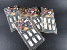 Lot of Pool Cue Tips, 5 Sets of 6, NEW D, JB 