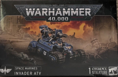 WARHAMMER 40K 40,000 SPACE MARINES PRIMARIS INVADER ATV FACTORY SEALED NEW 48-50