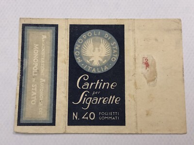 1950 Italy State Monopolies Empty and open envelope rubber sheets Origin.
