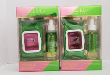 2 Nicole Miller Avocado Cucumber Makeup Remover Wipes  Hydrating Facial Spray