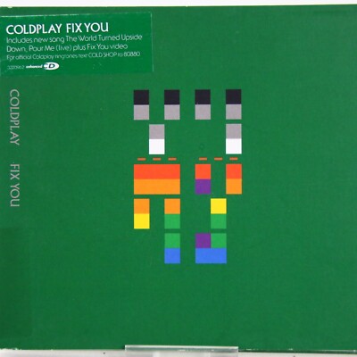 Music Musik MAXI Coldplay   Fix You Digipak Gut