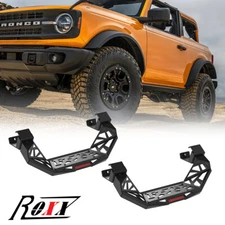 Side Steps Running Boards for 2021-2025 Ford Bronco 2 Door Add On to Rock Rail