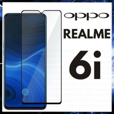 CURVED TEMPERED GLASS FILM FOR OPPO REALME 6i TOTAL PROTECTION 3D 9D 6i