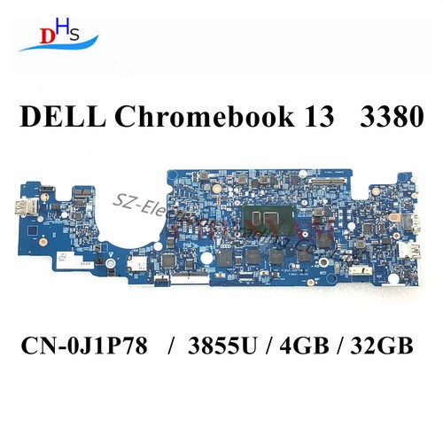 0J1P78 For Dell Laptop Chromebook 13 3380 Motherboard 3855U 4Gb Ram