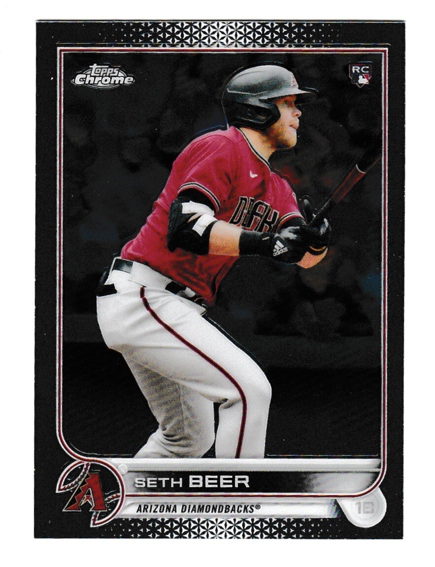 2022 Topps Chrome #186 Seth Beer Arizona Diamondbacks RC