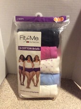 Fruit Of The Loom Fit For Me Women s Cotton Briefs Size 11/4x