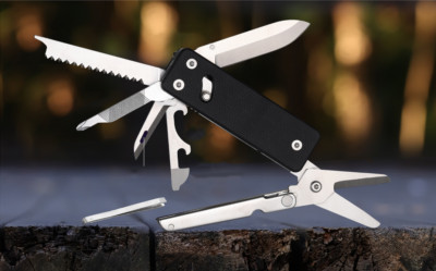 ROXON Multitool Knife Scissors KS2 /Edelstahl - Taschenmesser Klapmesser