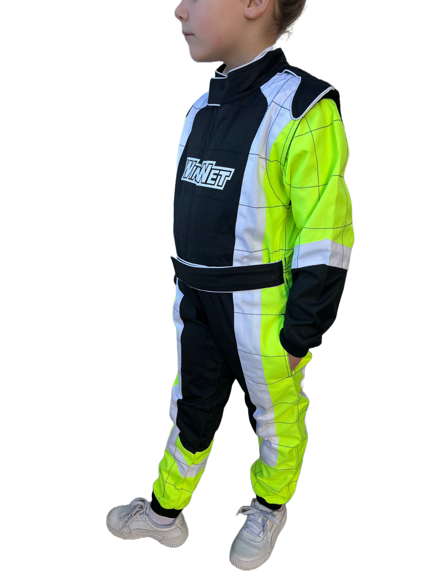 WinNet Tuta Go Kart Bambino - Non Omologata, Per Allenamento E Rally - Foto 5