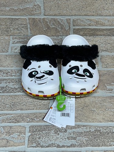 Crocs Classic Kung Fu Panda Clog Size J4 NEW - Picture 6 of 8