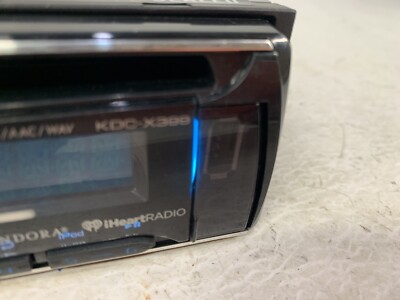 KENWOOD CDステレオ Kenwood KDC-X399 1 DIN Radio Stereo Bluetooth USB MP3 WMA CD