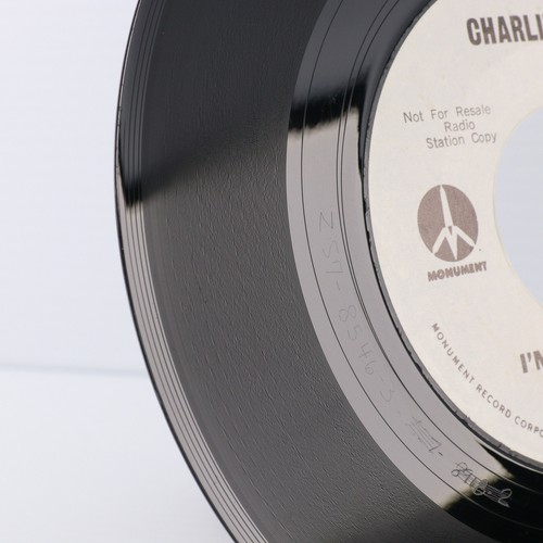 Charlie Mc Coy – I'm So Lonesome I Could Cry 45rpm Reissue Record ZS7 8918 PROMO - Picture 9 of 15