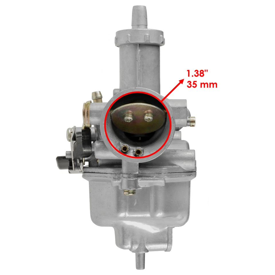 Carburador Caltric para Honda ATC185S ATC 185 S estilo palanca obturadora 1980-1983 Foto 2 de 4