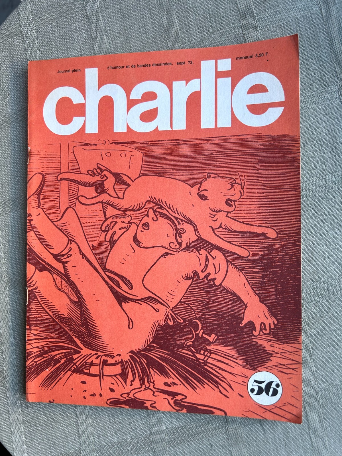 Charlie Monthly No 56 September 1973 IN Very Good Condition