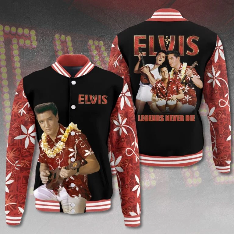 Elvis Presley Varsity Jacket – Baseball Jacket