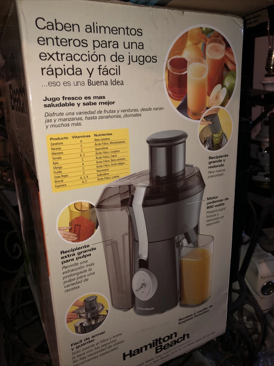  Hamilton Beach 67650 Big Mouth Pro Juice Extractor: Electric  Centrifugal Juicers: Home & Kitchen