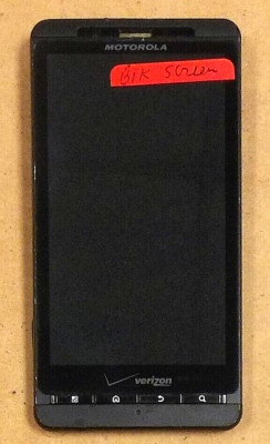 Motorola Droid X ( 1st Generation ) MB810 - Black ( Verizon